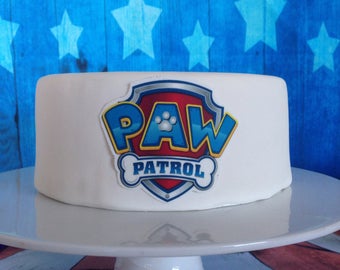 Paw Patrol Cake Topper