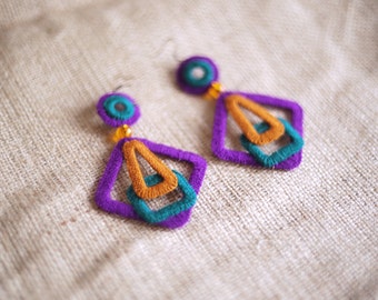 Crochet Earrings Etsy Crochet Earrings Etsy