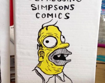 Homer simpson | Etsy