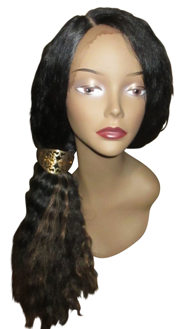 Essence Wigs SuperStar Dark Brown Dirty blonde highlights ...