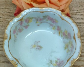 Antique Haviland & Co. Limoges Porcelain Fruit/Dessert/Sauce Bowl