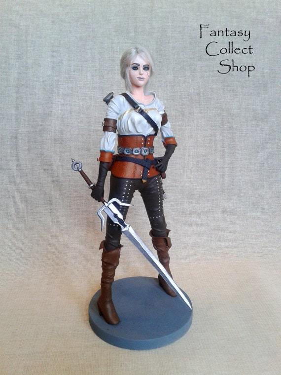 ciri witcher 3 figure