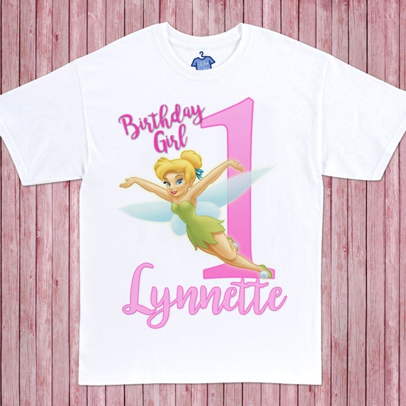 tinkerbell birthday shirts