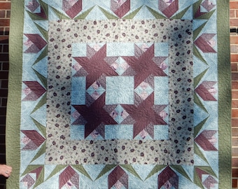 Ramblin' Rose Lap/Throw Quilt