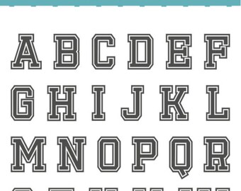 70% OFF SALE Sport font svg Cuttable letters and numbers Digital alphabet for Cricut svg png eps dxf Heat press transfer Silhouette Studio