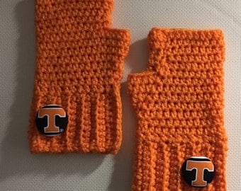 Tennessee Vols Fingerless Texting and/or driving gloves