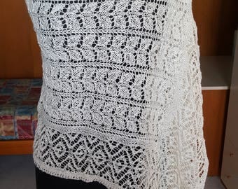 Victorian lace scarf.