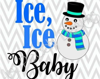 Download Items similar to Ice Ice Baby on Etsy