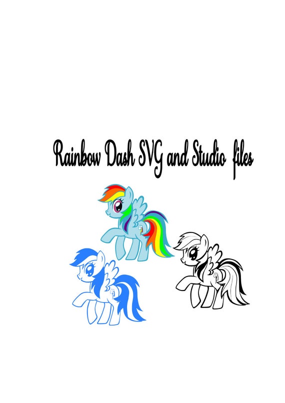 Download Rainbow Dash svg files My Little Pony svg MLP fim svg