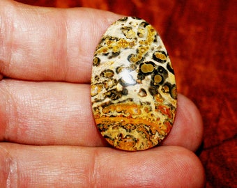 Leopardskin Jasper Cabochon