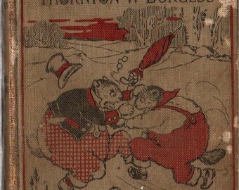 The Adventures of Johnny Chuck - Thornton W. Burgess - Harrison Cady - 1924 - Vintage Kids Book