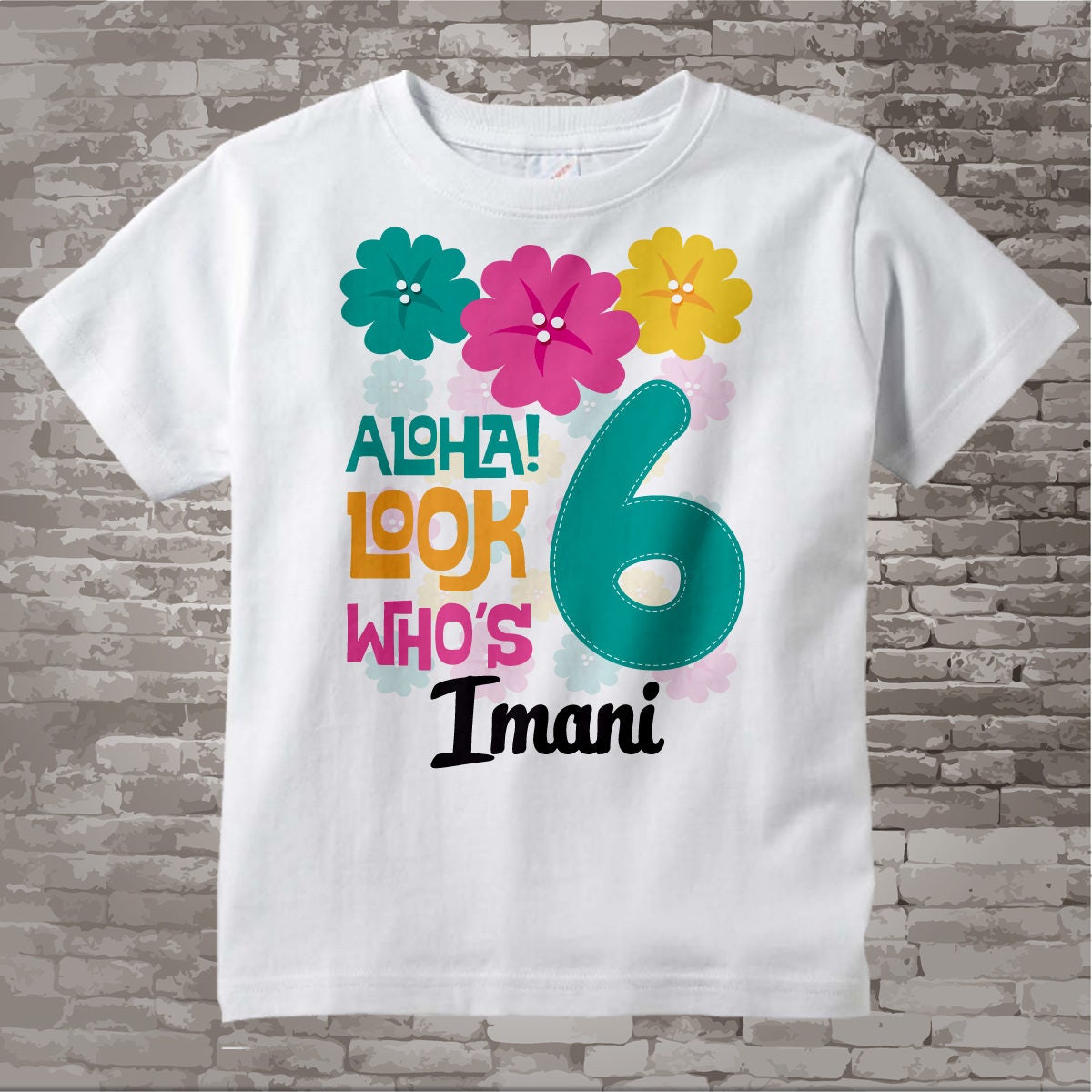 luau theme shirt