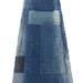 Japanese Boro Indigo Cotton. Artisan Aizome Boro Textile. Blue Vintage Folk Fabric (Ref: 1594B)
