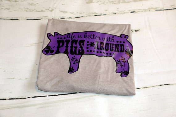 shirts with pig logo