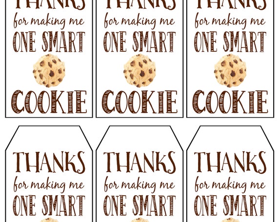 This is a graphic of Universal One Smart Cookie Printable This is a picture of Universal One Smart Cookie Printable
