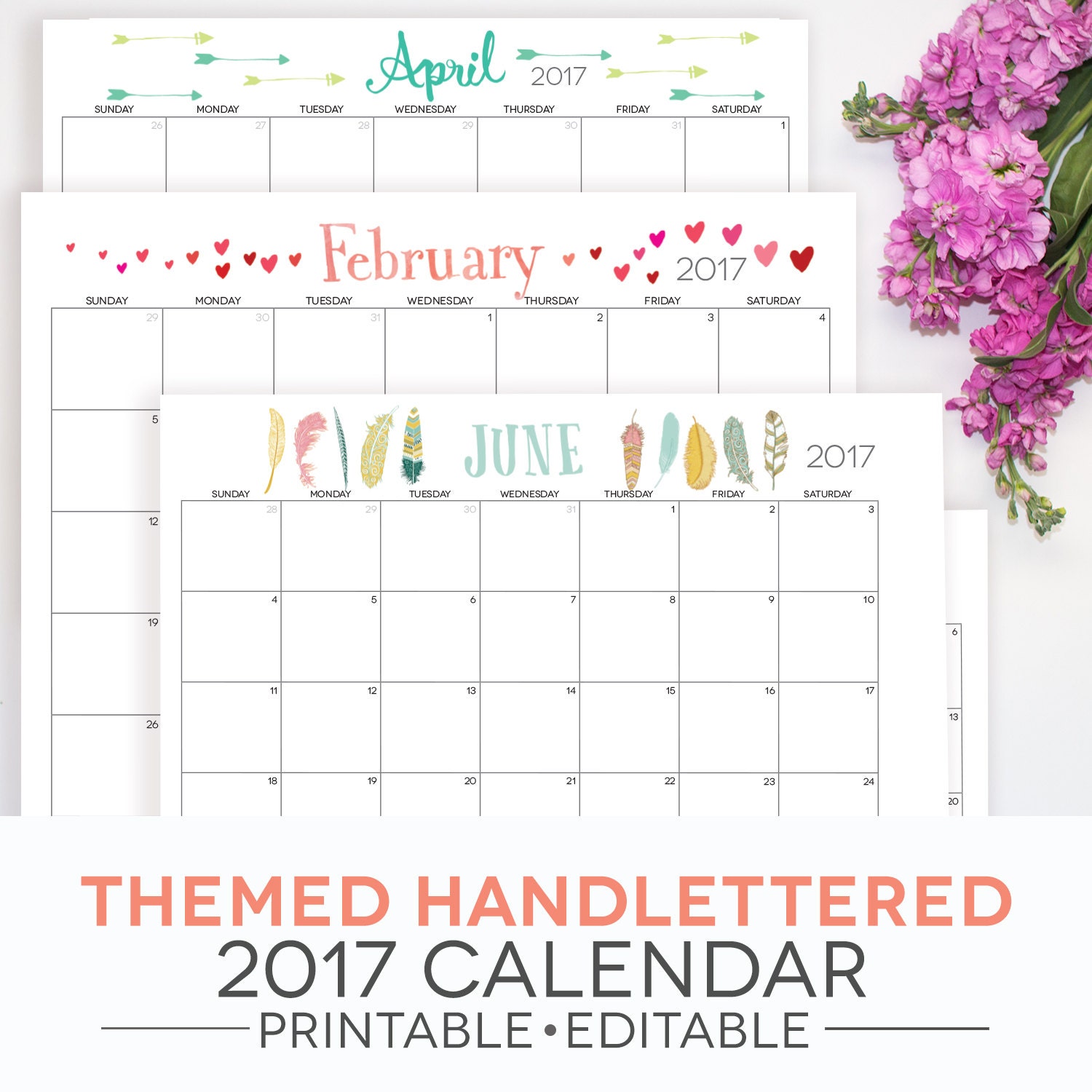 printable calendar 2018 monthly