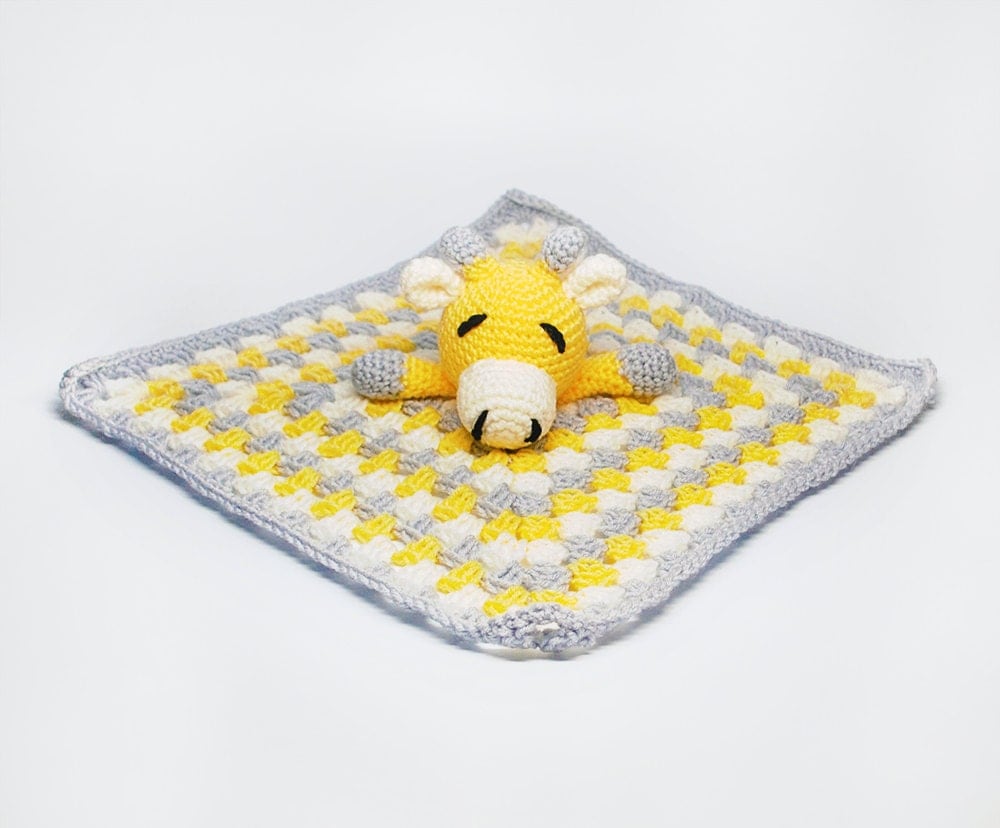 Baby Giraffe Blanket Yellow Giraffe Baby Blanket Baby
