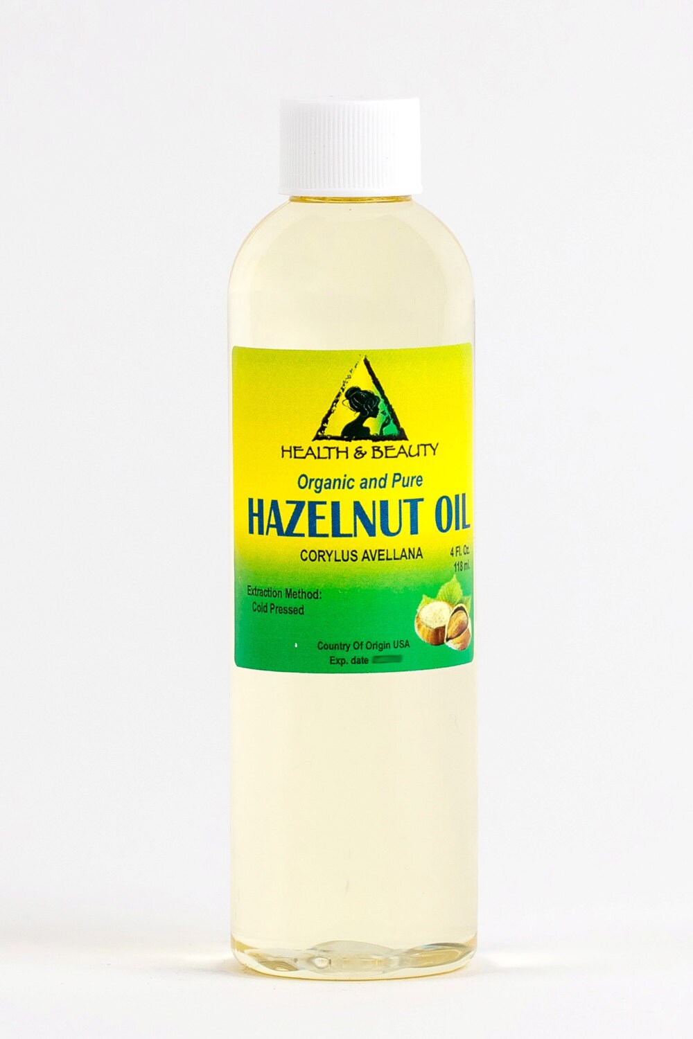 4 oz HAZELNUT OIL ORGANIC Carrier Cold Pressed 100 Pure