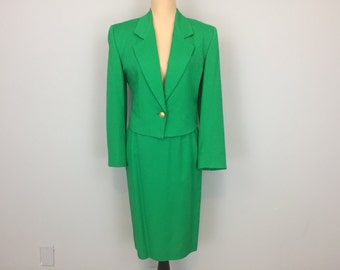 Kelly green suit | Etsy