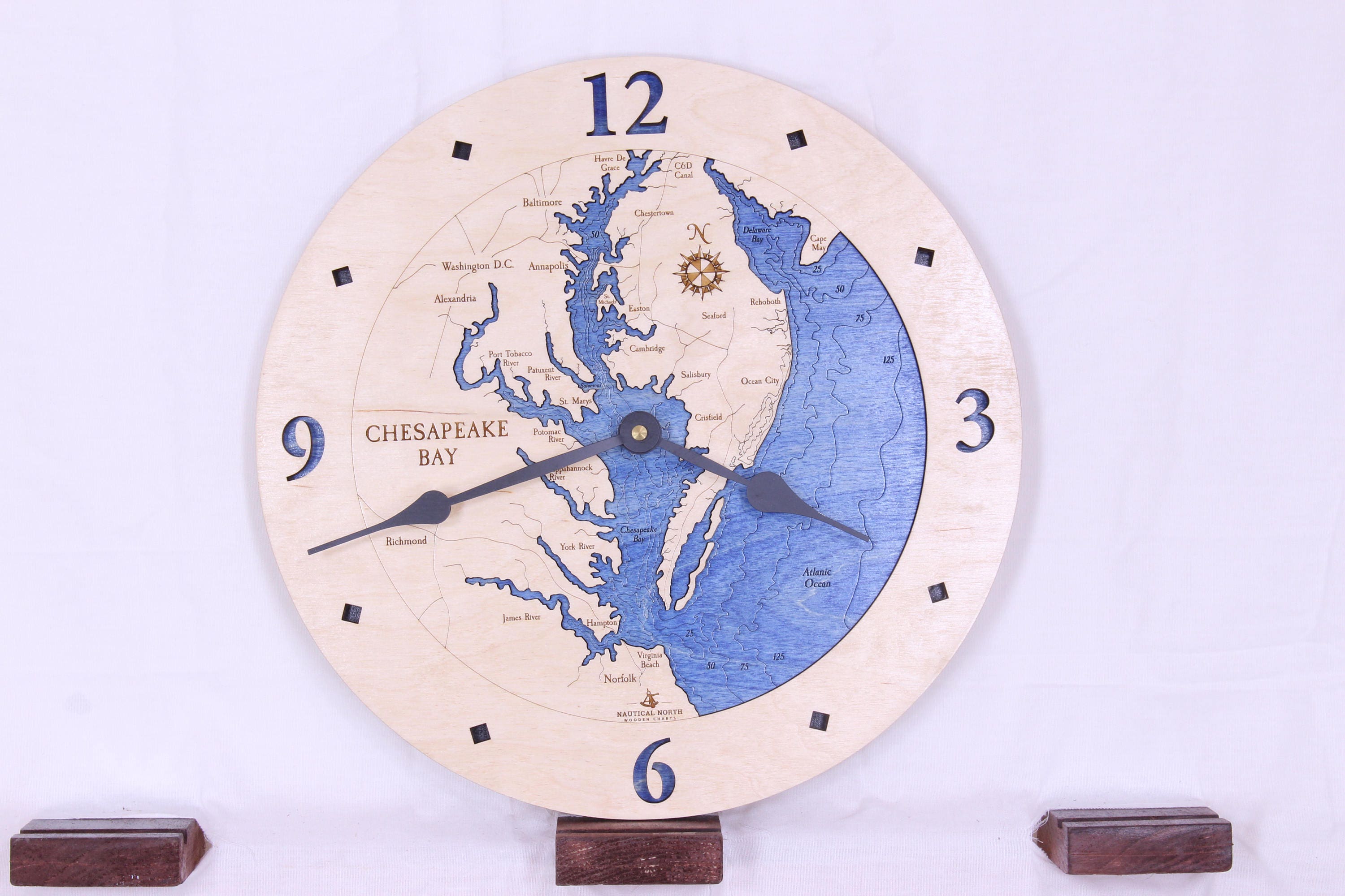 Chesapeake Bay Maryland 12 Clock