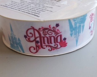 Disney Frozen Ribbon Anna Elsa Price is for 3 yards