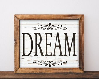 Dream Wall Decor dream wall art | etsy Dream Wall Decor dream wall art | etsy