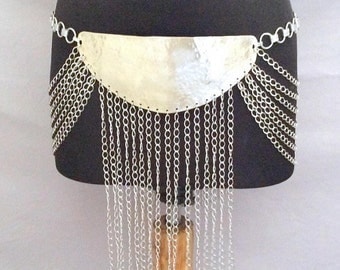Belly Dance Costume, Belly Dance Belt, Belly Dancing Belt, Chain Belt, Belly Dancer Belt