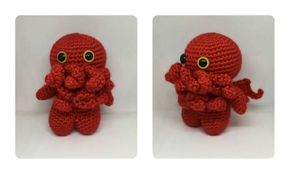 crochet cthulhu plush