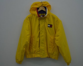 Tommy Hilfiger Jacket Vintage Tommy Hilfiger Windbreaker Tommy Hilfiger Sailing Jacket Mens Size S
