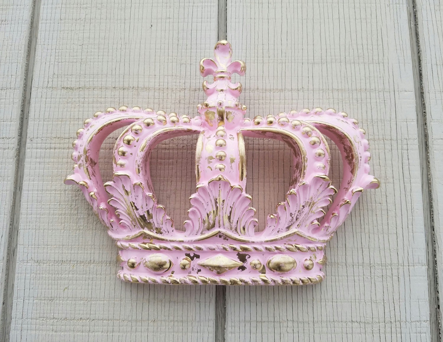 Pink Crown Wall Decor Nursery Wall Decor Crib Crown Canopy