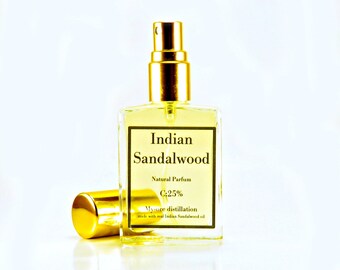 Authentic Indian Sandalwood Perfume, Real Sandalwood Cologne, Mysore Sandalwood Oil, Sandalwood Parfum, Indian Sandalwood Oil, 15ml spray