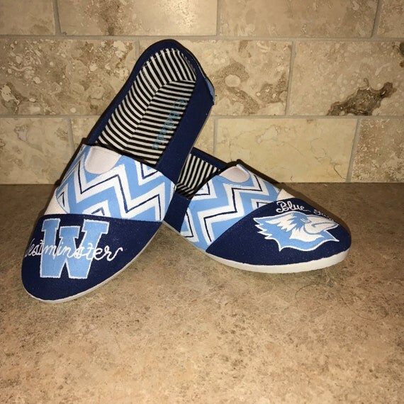 Westminster Blue Jays womens shoes chevron Toms available