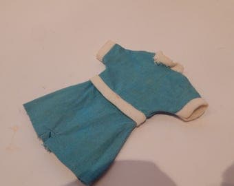 Vintage Original Tammy Doll Blue Jumpsuit 90001 Ideal 1960