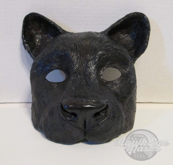 Black Panther mask costume mask masked ball wild animal