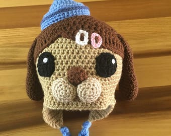 Dashi, Octonauts,dog hat, brown dog, Halloween, Halloween costume, picture prop, animal hat, Disney junior
