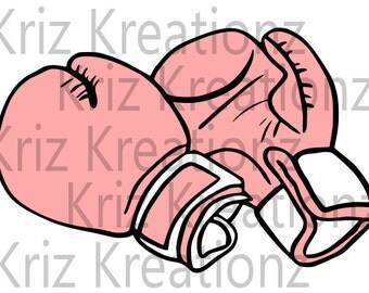 Boxing Gloves SVG Cut File