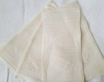 Vintage Linen Napkins