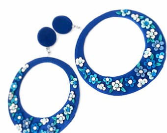 Flamenco earrings 6 sizes.