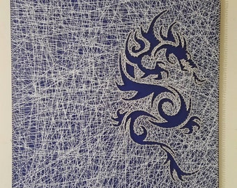 Dragon string art | Etsy