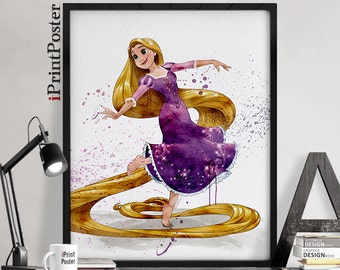 Tangled Poster | Etsy