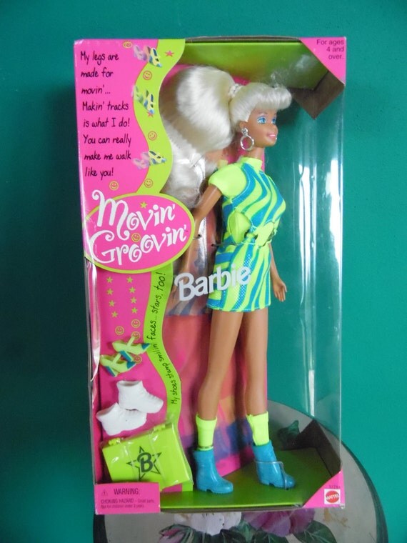 Mattel Movin' Groovin Barbie Doll vintage