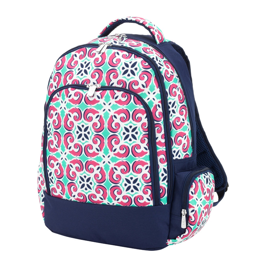 Monogrammed Mia Canvas Backpack