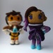 Overwatch Sombra needle felting ready to ship
