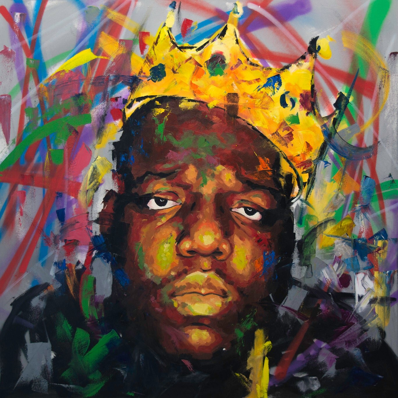 Biggie Smalls Original Painting 40 52