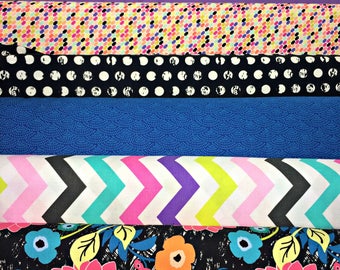 Dream in Color Fat Quarter Bundle - 6 prints