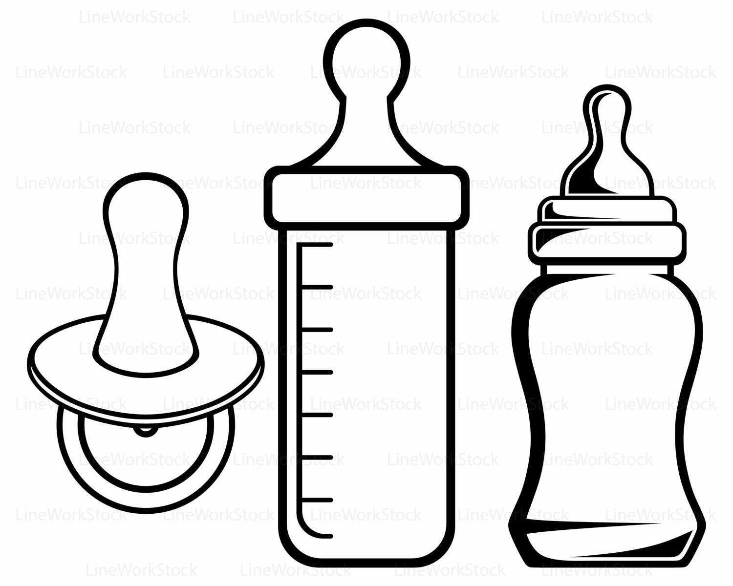Download Baby pacifier svg,baby bottle clipart,baby pacifier svg ...