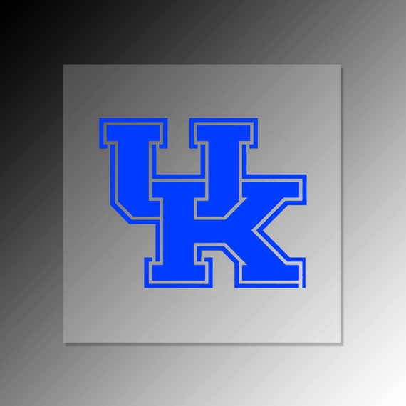 Kentucky Wildcats UK Logo Stencil Plastic