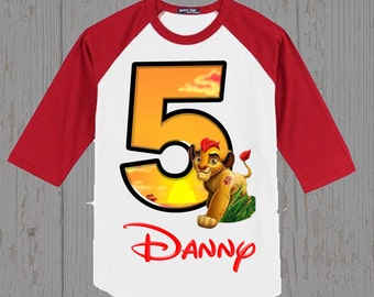 Lion Guard Birthday Shirt