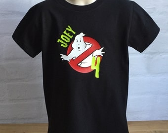 ghostbusters birthday shirt - ghostbusters shirt - ghostbusters party - personalized ghostbusters shirt-kids birthday shirt-ghostbusters