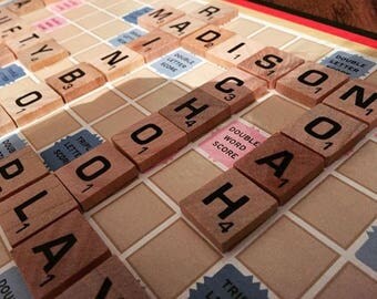 Family/School Scrabble tiles
